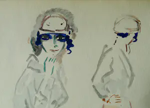 Kees van Dongen - 'Croquis', pochoirdruk. kopen? Bied vanaf 275!