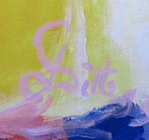 Franscz Witte - Acryl op doek, Op het water (Groot) kopen? Bied vanaf 1!