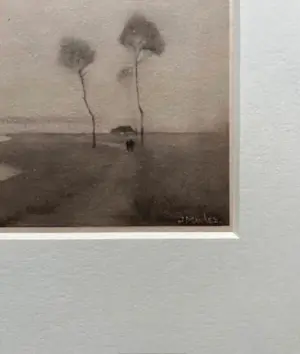 Jan Mankes - Originele Heliogravure Waterlandschap 1923 kopen? Bied vanaf 185!