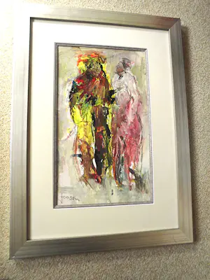 Buy Frans Joosen - Olieverf - 2 Vrouwen Figuren? Bid from 135!