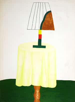 Reinier Lucassen - Litho, Zonder titel verkocht voor € 1!