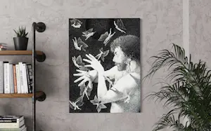 Michel Ghinet - Prächtige surrealistische chinesische Tusche" kopen? Bied vanaf 175!