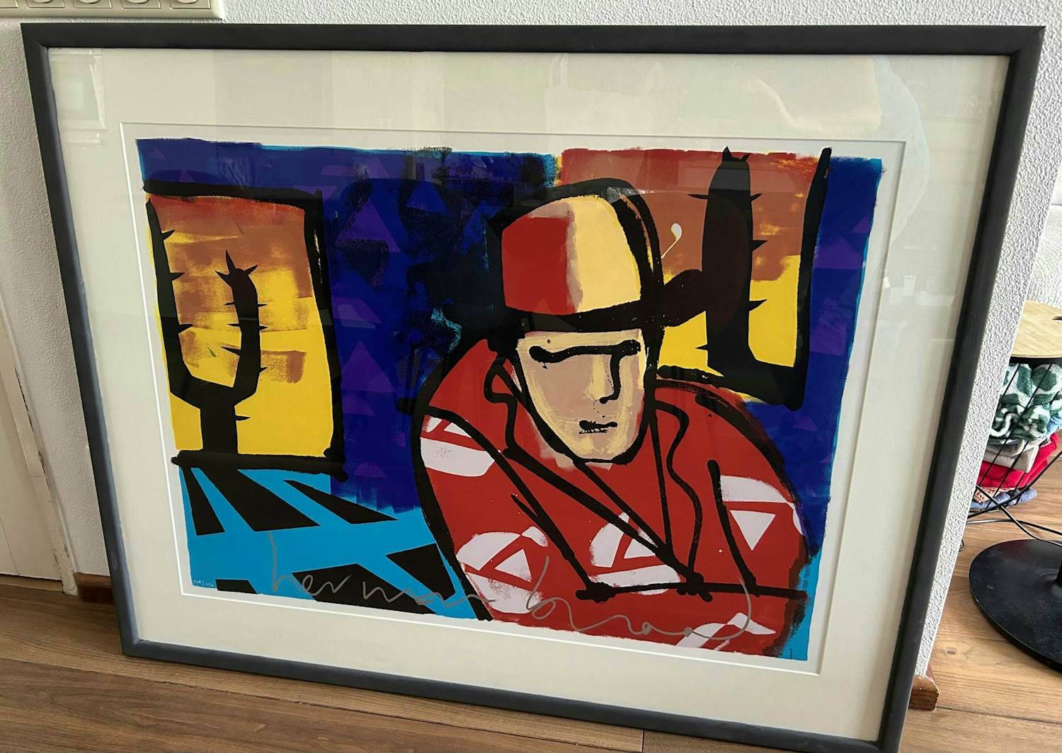 Herman Brood - Texas Tucson (zéér groot!) verkocht voor € 895!