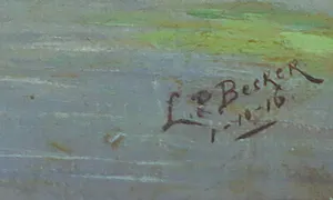 Niet of onleesbaar gesigneerd - Olieverf op doek, Landschap met molen kopen? Bied vanaf 1!