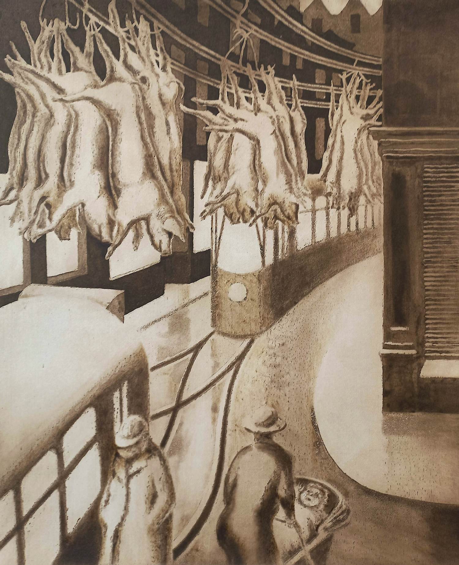 Herman Gordijn - Leidsestraat, aquatint ets kopen? Bied vanaf 175!