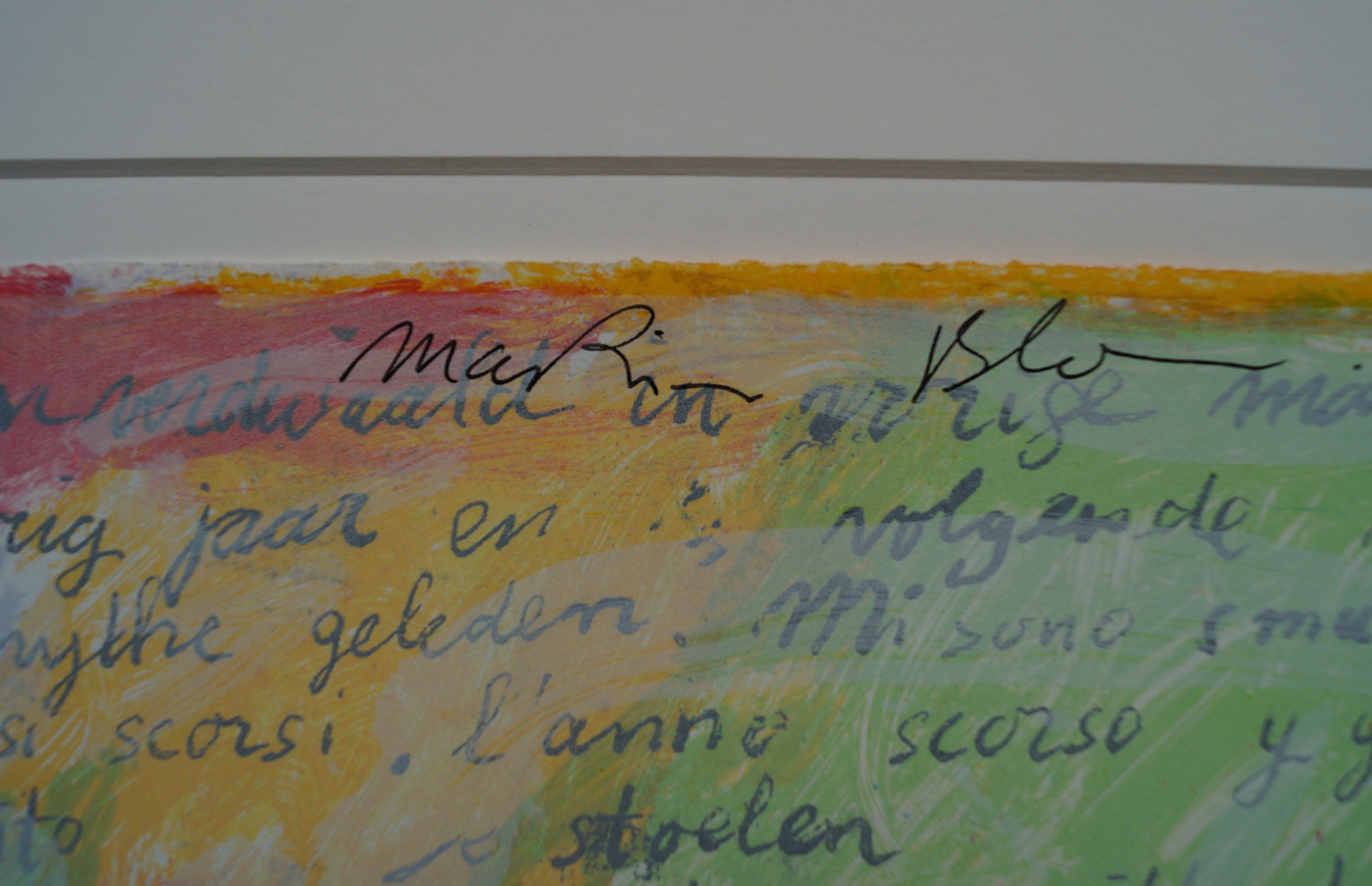 Marion Bloem - gesigneerde zeefdruk - 2003 kopen? Bied vanaf 25!