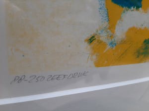 Gerard van Iersel - Zeefdruk: 'Abstract' kopen? Bied vanaf 15!