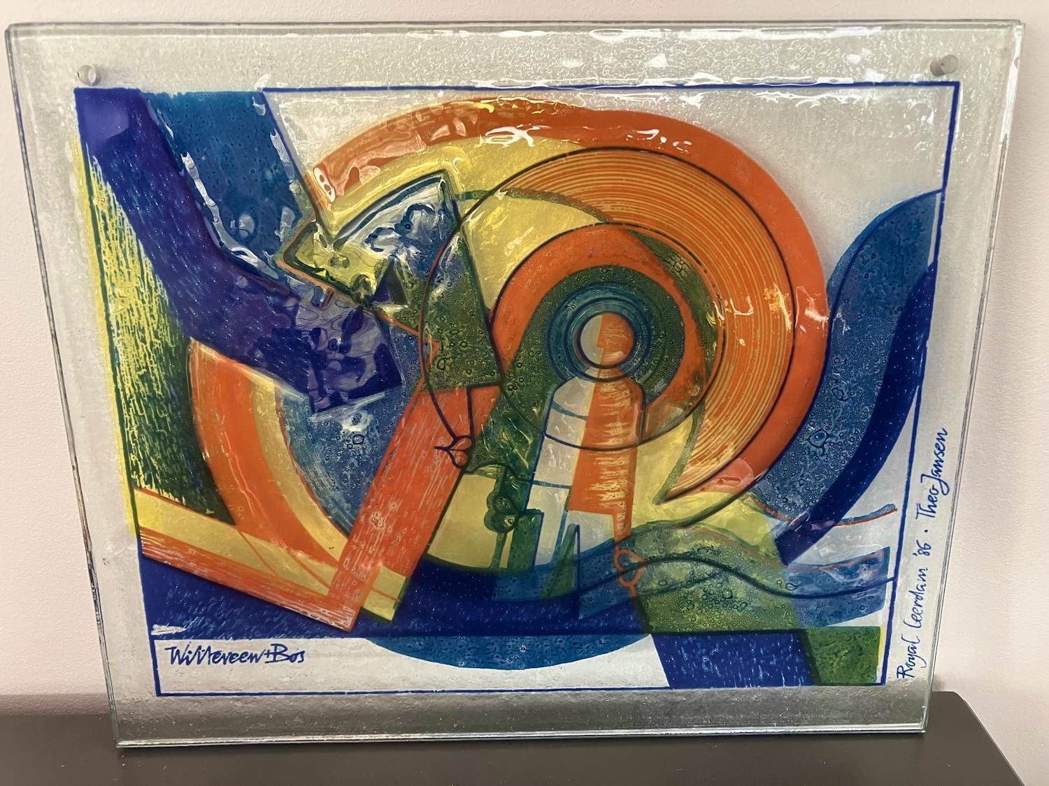 Royal Leerdam - Raamhanger Theo Jansen verkocht voor € 50!