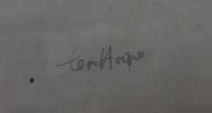 Bob ten Hoope - Naakt. Staande vrouw. kopen? Bied vanaf 250!