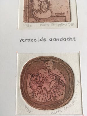 Karin Campfens - verdeelde aandacht kopen? Bied vanaf 40!