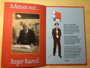 Roger Raveel - Raveel tekent over het tekenen kopen? Bied vanaf 125!