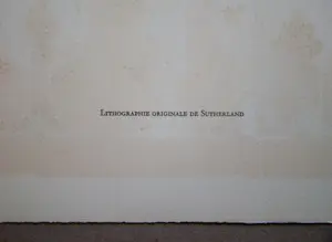 Graham Sutherland - Hommage à San Lazzaro - 1975 - Originele lithografie kopen? Bied vanaf 80!