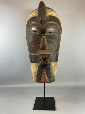 Songye - LARGE African Songye Kifwebe mask - Congo. kopen? Bied vanaf 45!