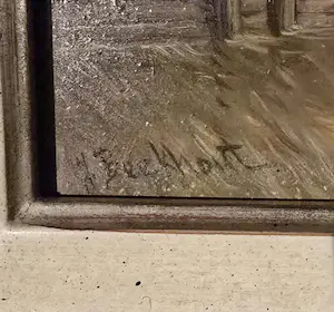 Jan Beekhout - Stadsgezicht kopen? Bied vanaf 100!