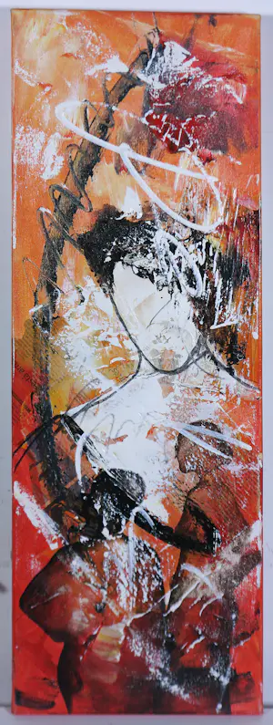 Dario Bosa - Acryl op doek, Figuur kopen? Bied vanaf 100!