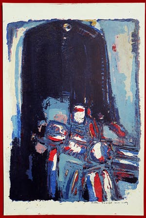 Wim Motz - Compositie, litho kopen? Bied vanaf 35!