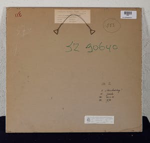 Theo Jeuken - Verschuiving - 1974 - gouache en papier op papier - BKR Amsterdam kopen? Bied vanaf 20!