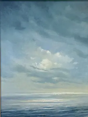 Janhendrik Dolsma - Ingelijste olieverf: "Morgen" kopen? Bied vanaf 899!