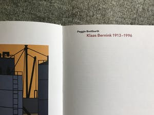 Klaas Bernink - Dorpsgebouw, 110/300 ingelijst + boek kopen? Bied vanaf 159!