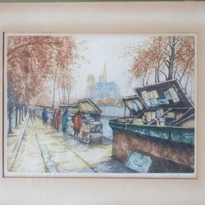 Roger Hebbelinck - boekverkopers op de oever Seine Parijs kopen? Bied vanaf 35!