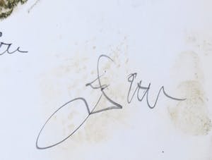 Franscz Witte - Acryl en krijt op papier, Figuur kopen? Bied vanaf 1!