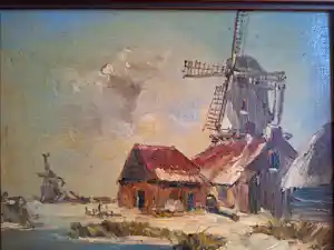 Job Frese - Wintergezicht in Holland vendu pour 65€ !