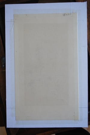 Jean Dulieu - Assisi 1984 - potloodtekening - fraai ingelijst kopen? Bied vanaf 195!