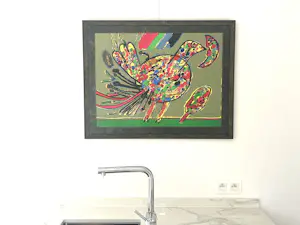 Corneille - OISEAU - professioneel ingelijst met ontspiegeld glas kopen? Bied vanaf 350!