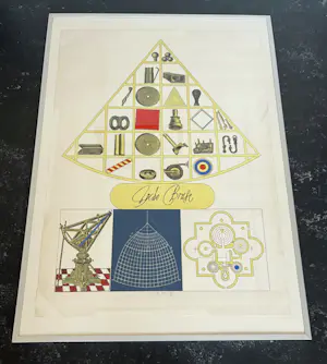 Lucio del Pezzo - Grote zeefdruk ‘Tycho Brahe’ kopen? Bied vanaf 20!