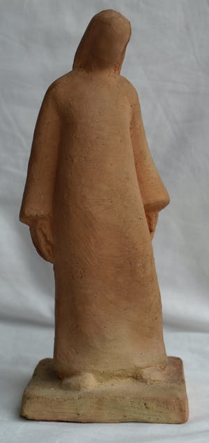 Klaas Pijlman - Beeldje van Terracotta , “Maria” – ca 1980 kaufen? Bieten Sie von 10!