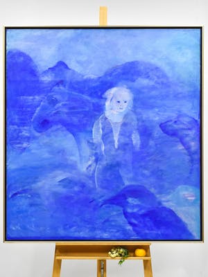 Niet of onleesbaar gesigneerd - Kind met dieren kopen? Bied vanaf 1!