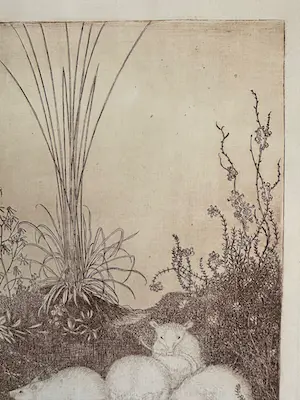 Jan Mankes - Ets vier muizen - Gesigneerd - 1918 kopen? Bied vanaf 425!