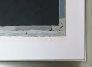 Eric Toebosch - Zeefdruk, Abstracte compositie - Ingelijst (Groot) kopen? Bied vanaf 40!