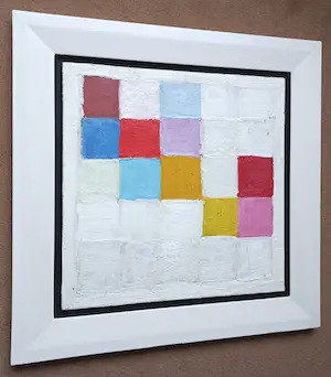 Piet Dirkx - Galante, acrylverf op paneel (mooi ingelijst) kopen? Bied vanaf 275!