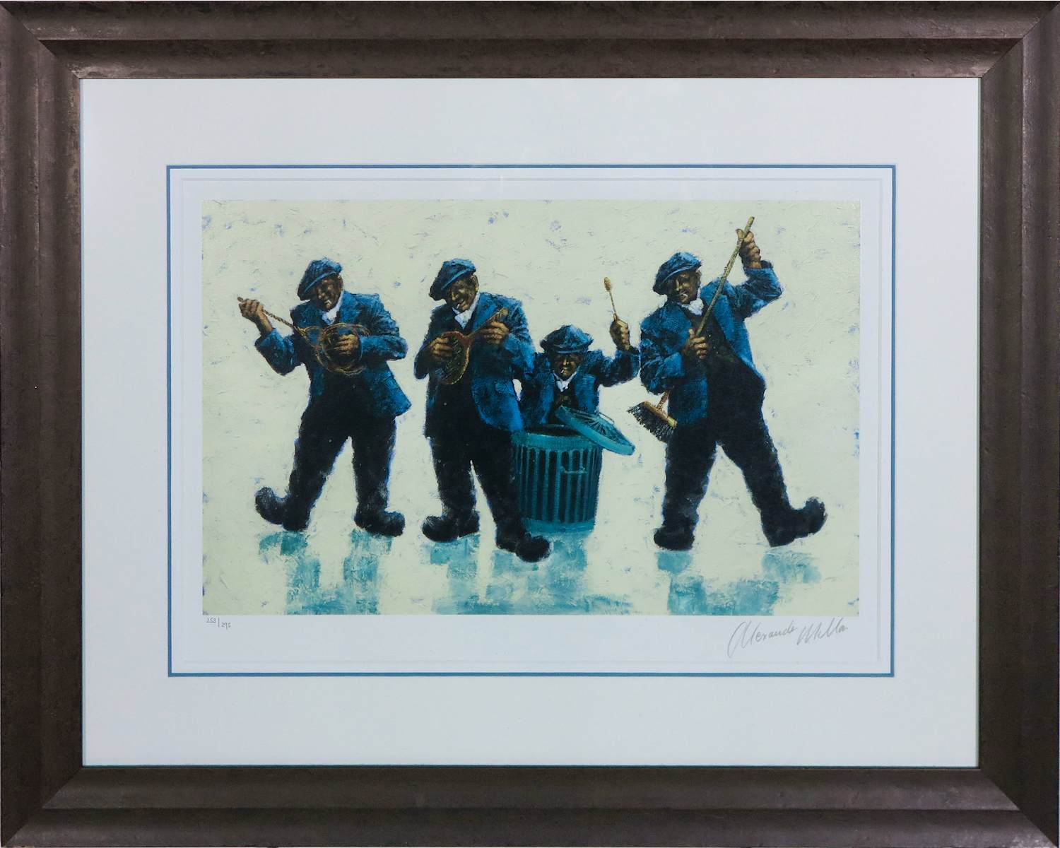 Alexander Millar - Giclée, The Fab Four - Ingelijst kopen? Bied vanaf 70!