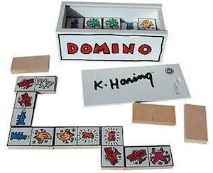 Keith Haring - Dominospel kopen? Bied vanaf 45!