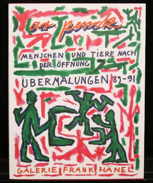 A.R. Penck - "Mensen en dieren na de opening - overschilderingen 1989-1991”. kaufen? Bieten Sie von 35!