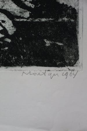 Jan Montyn - ets: Compositie I - 1964 kopen? Bied vanaf 115!