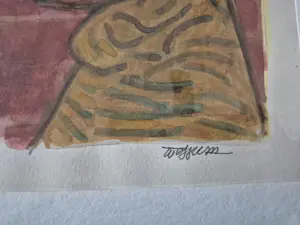 Jan van Wessum - Twee Figuren omgeven door vormen kopen? Bied vanaf 80!