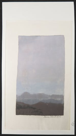 Henri Plaat - Gouache, Landschap kopen? Bied vanaf 35!