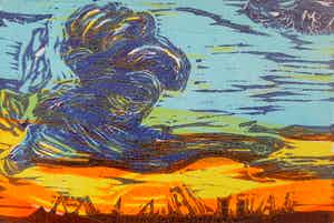 Michiel Brink - Naderend buitje verkocht voor € 40!