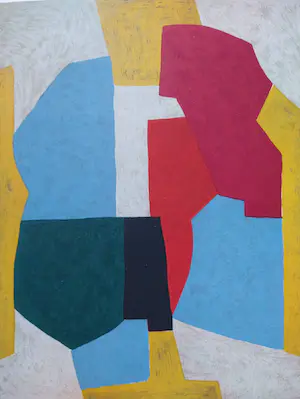 Buy Serge Poliakoff - Galerie Dina Vierny - 2 litho's? Bid from 55!