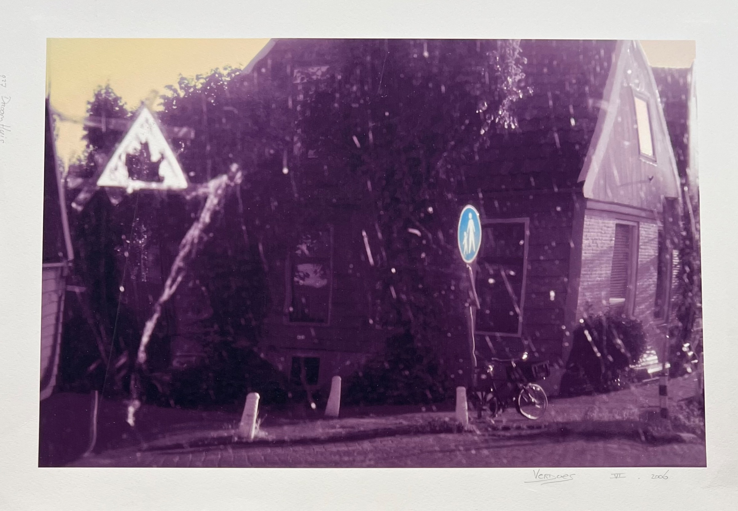 Buy Mark Verdoes - handgesigneerde litho | 'Droomhuis' | 2006? Bid from 20!
