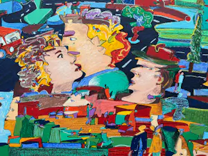 Pim van Halem - handgesigneerde zeefdruk | 'Zonder titel | 1993 kopen? Bied vanaf 20!