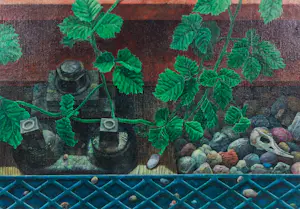 Martijn Pleines - Olieverf op paneel, Rails I kopen? Bied vanaf 100!