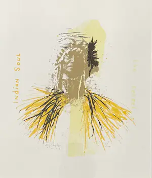 Bert van Santen - Indian Summer - Zeefdruk kopen? Bied vanaf 49!