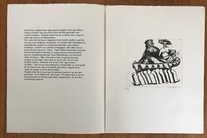 Vic Gentils - Gesigneerde ets - 1981 - 'Het Café' - VII/XX kopen? Bied vanaf 35!