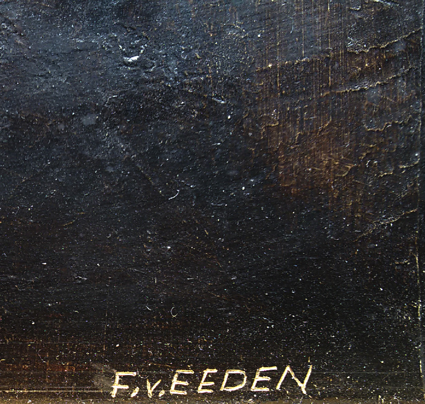 Frits van Eeden - Figuren, olieverf op paneel (prachtig ingelijst) kopen? Bied vanaf 250!