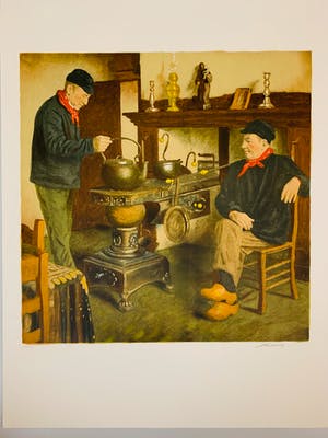 Buy Lucien Van de Velde - By the stove? Bid from 20!