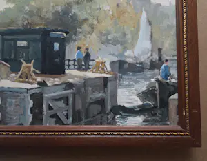 Paul Rollman - Koepelkerk in Amsterdam. Sluis. kopen? Bied vanaf 59!